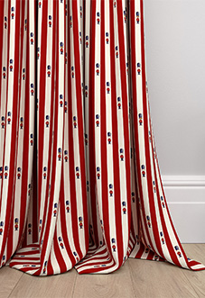Kings Breakfast, Stripe Kingsmen - Made to Measure Curtains